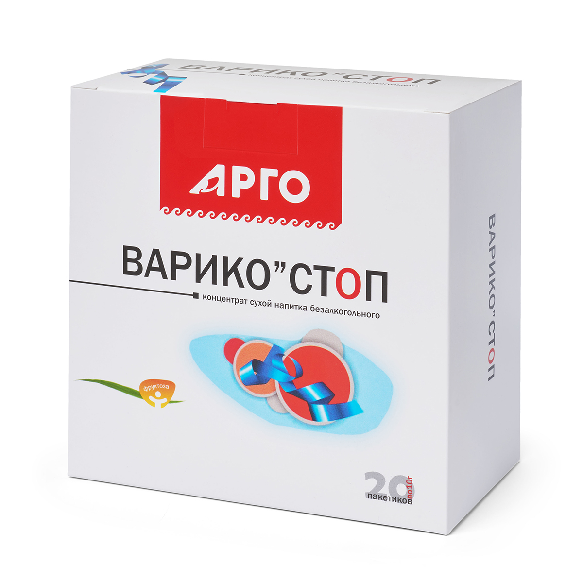 Концентрат сухой напитка безалкогольного «Варико-стоп», 20 пакетов по 10 г